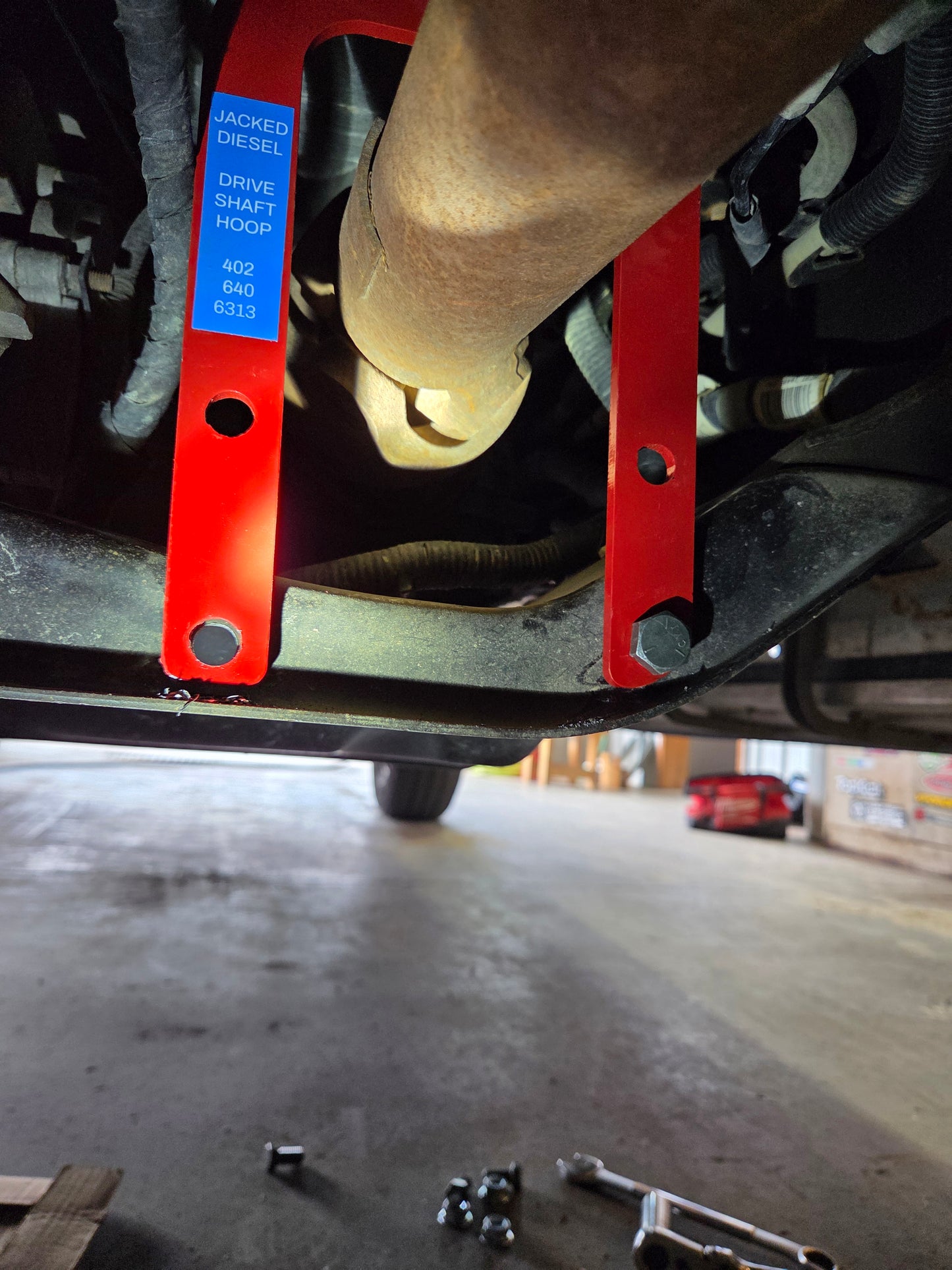 Ford Superduty 2011-2016 Front Driveshaft Hoop