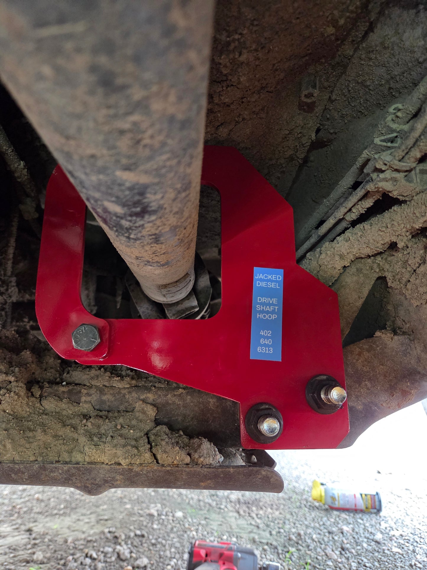 Dodge Ram 2003-2007 5.9L NV5600/G56 Manual Trans Front Driveshaft Hoop Unpainted