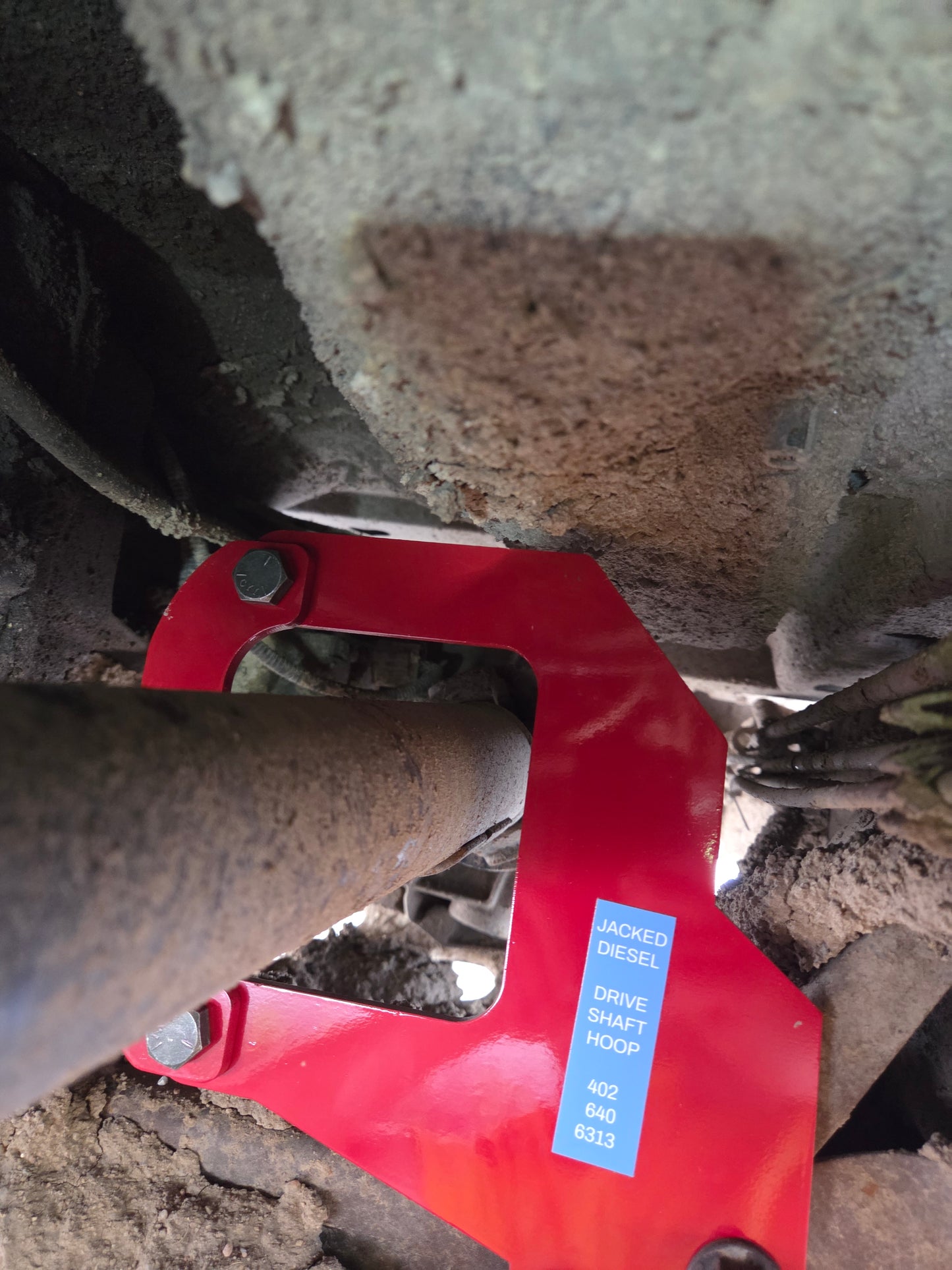 Dodge Ram 2003-2007 5.9L NV5600/G56 Manual Trans Front Driveshaft Hoop Unpainted